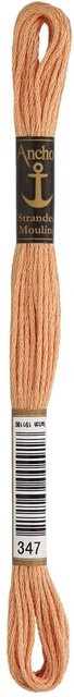 Anchor Sticktwist Stickgarn aus Baumwolle 8m Rumfarben - Bild 1