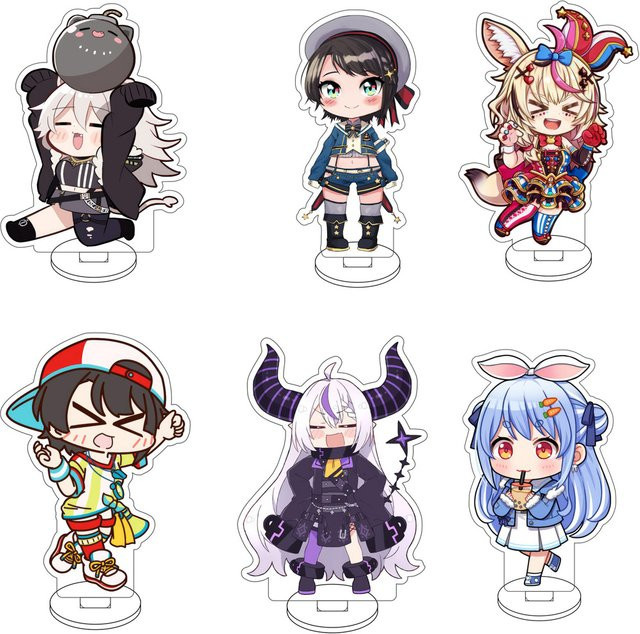 Bandai Hololive Anime Acryl-Figur Ständer, 10cm - Bild 1