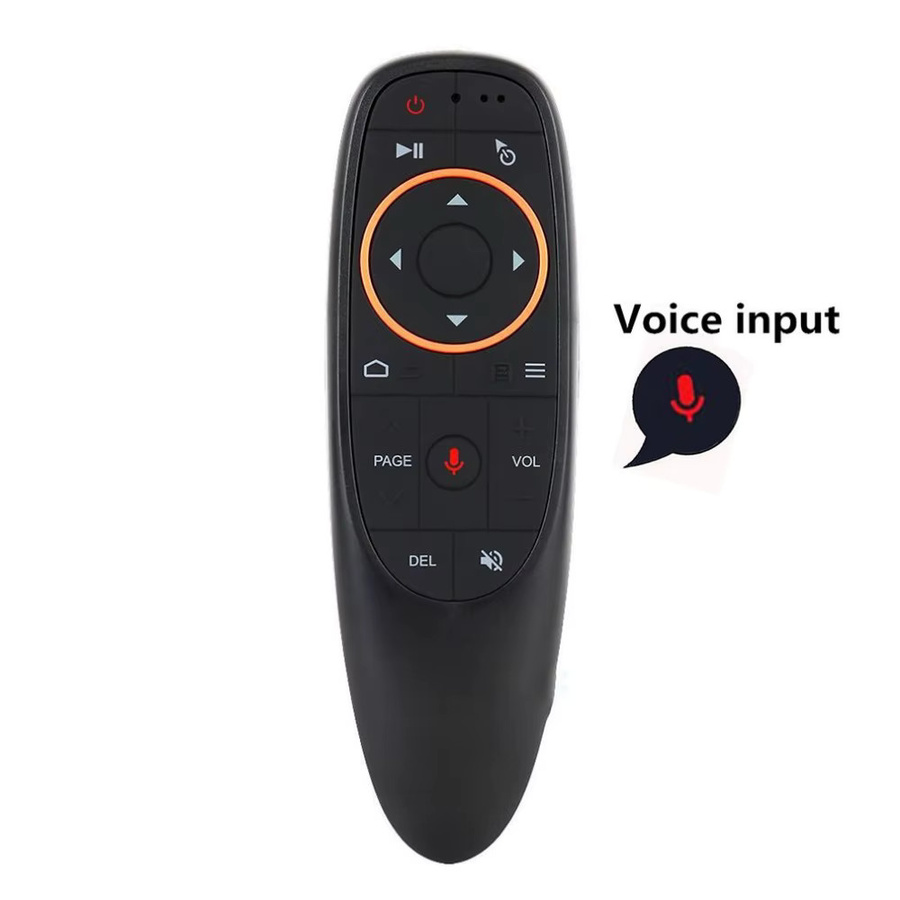 WESOPRO G10S Air Mouse Sprachfernbedienung 2,4G Kabellos mit Gyroskop in Schwarz für Android TV Boxen und TV Sticks - Bild 2