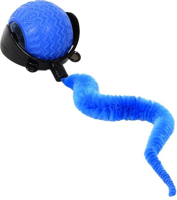 Binchi Katzenspielzeug Ball, automatisches bewegliches Spielzeug, blau - Bild 1
