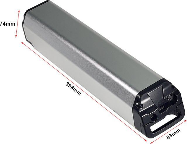 Dengfu Li-Ion Akku für E-Bike Inframe M500 M600, 48V, 13Ah oder 17,5Ah, Farbe Silber - Bild 1