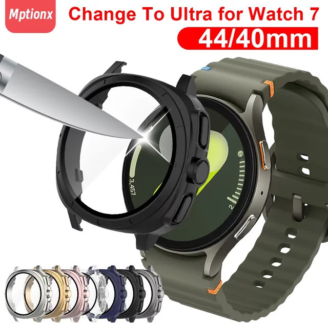 Mptionx Uhrenzubehör Schutzhülle, Silikon, Gold, Unisex - Bild 1