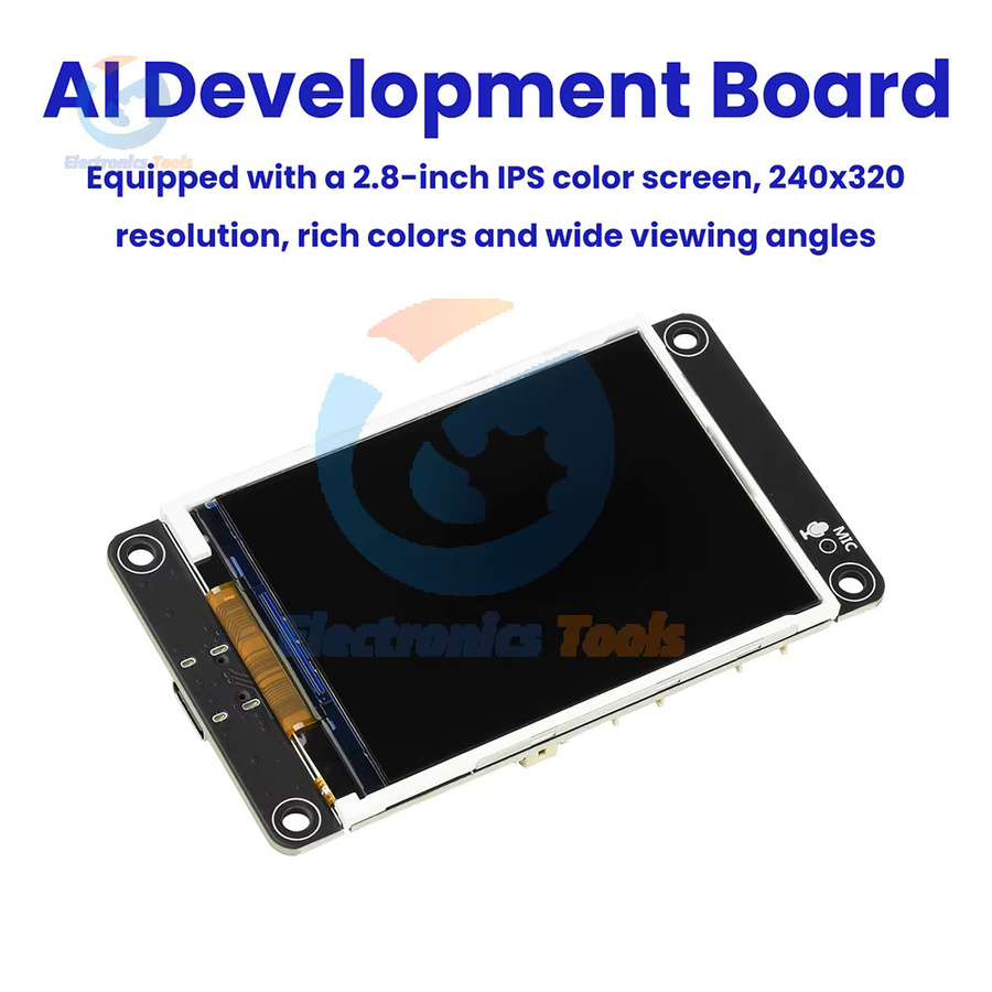 Aideepen ESP32-S3 WiFi Bluetooth Development Board mit 2,8 Zoll TFT Touchscreen LCD Display Modul in Schwarz - Bild 3