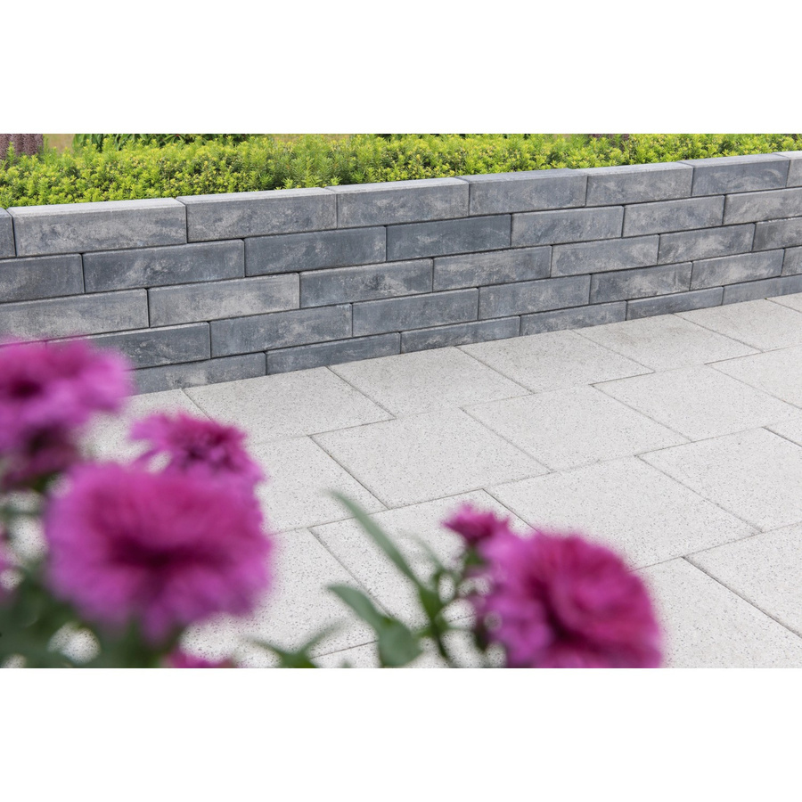 Diephaus Mauerstein Patea Pico Beton Weiß-Schwarz B/H/T: 40 x 10 x 10 cm - Bild 2
