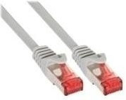 InLine Patchkabel S/FTP Cat.6 Ethernet/LAN, halogenfrei, grau, 50 m - Bild 1