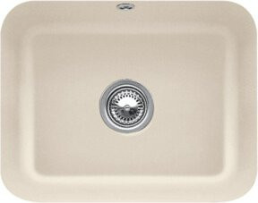 Villeroy & Boch Unterbauspüle Cisterna in Beige aus Keramik mit CeramicPlus Beschichtung Breite: 60 cm - Bild 1