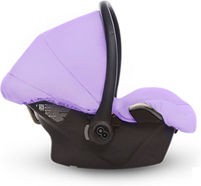 TPFLiving Babyschale Ultra Stoff Lila Nickel ohne Isofix - Bild 1