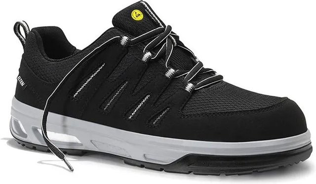 Elten Sicherheitshalbschuh Maddox XX10 Low ESD S2 in Black Grey, Größe 38 - Bild 1