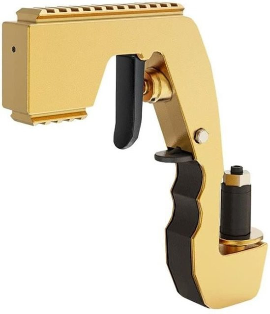 STEL ORA Champagner-Sprühpistole aus Metall in Gold - Bild 1
