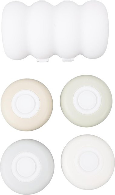Koogeelife Reise-Pods für Gesicht und Körper, 4 Stück, Weiß, Unisex - Bild 1