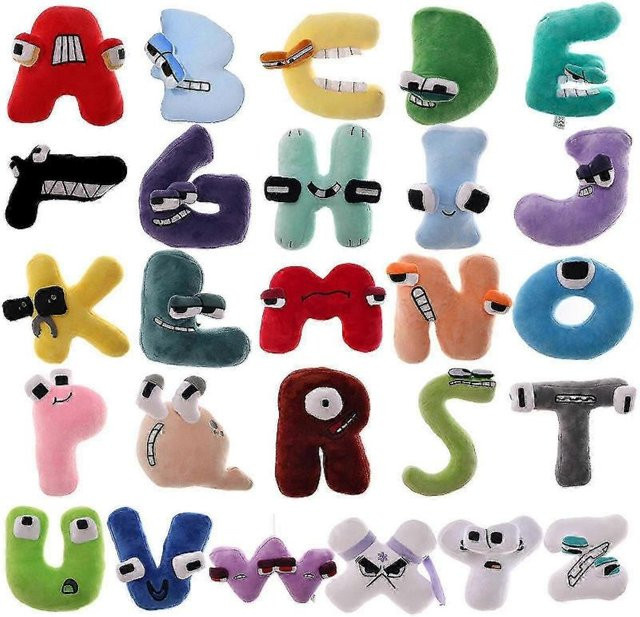 Dicha Alphabet Lore Plüschtiere Bunt / Mehrfarbig - Bild 1