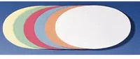 FRANKEN Moderationskarten Oval Multicolor 500 Stück aus Papier mit Blauer Engel Zertifizierung - Bild 1