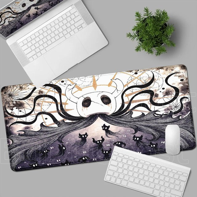 Richard Gaming-Mauspad Hollow Knight Design Multicolour B/T/H: 90 x 40 x 0,2 cm - Bild 1