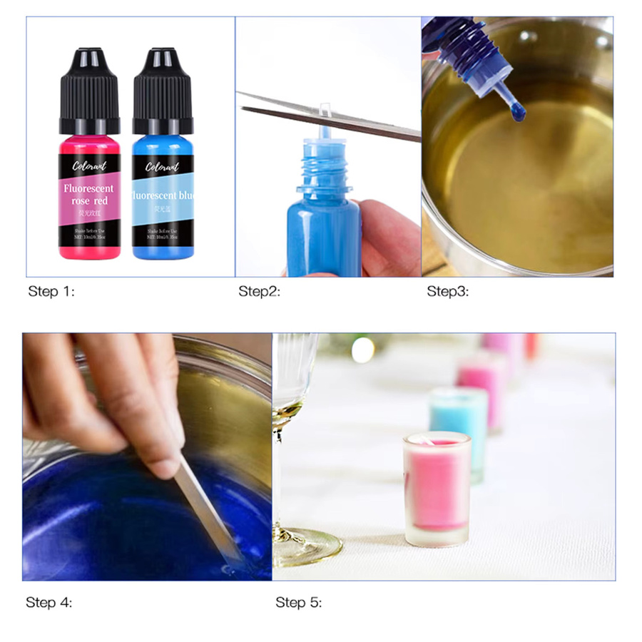 30 Farben Kerzenfarbstoffe und Pigmente für DIY Kerzen, Seife und Harz in Multicolour - Bild 4