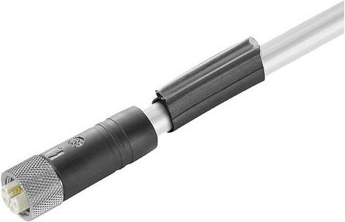 Weidmüller Sensor-Aktor-Steckverbinder M12 Buchse, 5-polig, Schwarz, Länge: 5,00 m - Bild 1