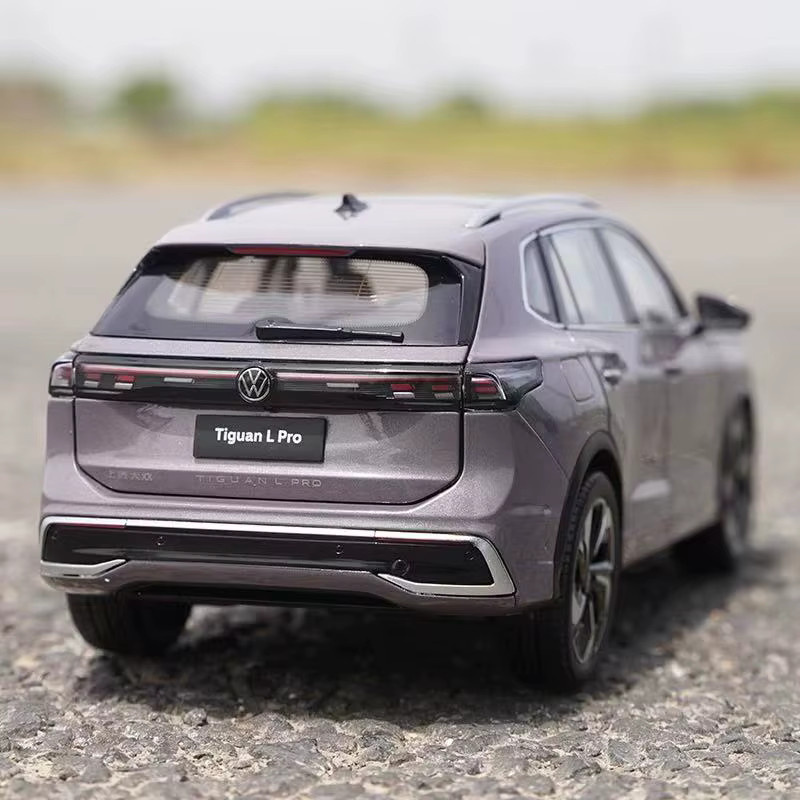 WELLY Volkswagen Tiguan L PRO SUV Modellauto, 1:18, Metall, Grau - Bild 2