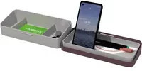 helit Tischorganizer The Companion Multi-Compartment in Rot und Grau - Bild 1