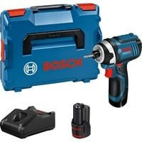 Bosch Akku-Drehschlagschrauber GDR 12V-105 Professional mit 2 x 2,0 Ah Akkus in Blau/Schwarz - Bild 1