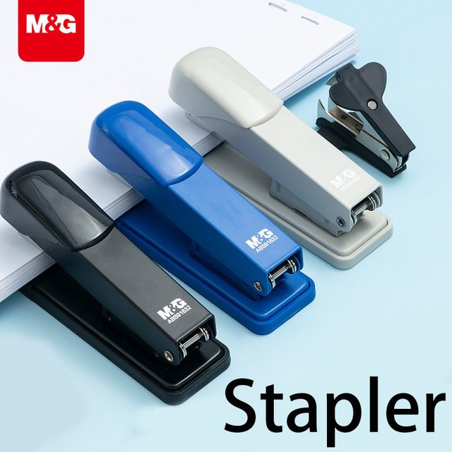 M&G Kraftsparender Hefter mit Großkapazität für 24/6 und 26/6 Heftklammern für Büro und Studium - Bild 1