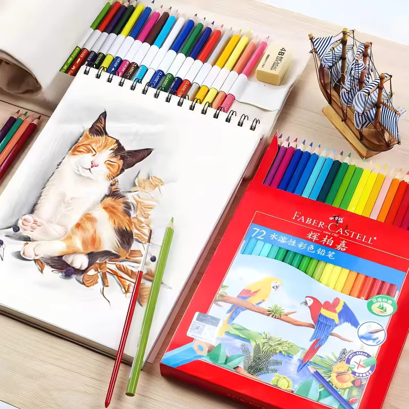 Faber-Castell Albrecht Dürer Aquarellstifte Wasserlösliche Farbstifte Multicolour 72er Set - Bild 2