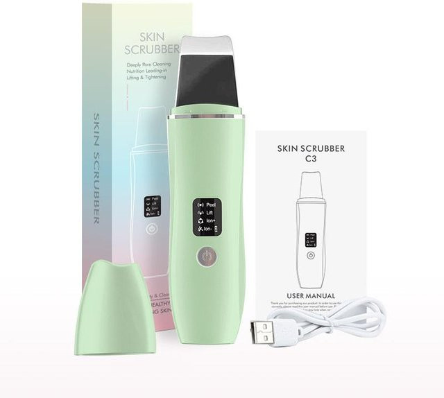 Binchi Health Technology Ultraschall Hautschaber, Grün, Unisex - Bild 1