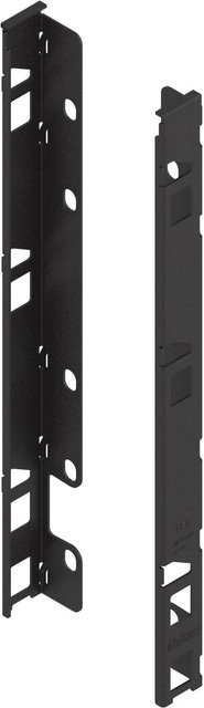 Blum Rückwandhalter Legrabox für Holz aus Stahl in Carbonschwarz Matt - Bild 1