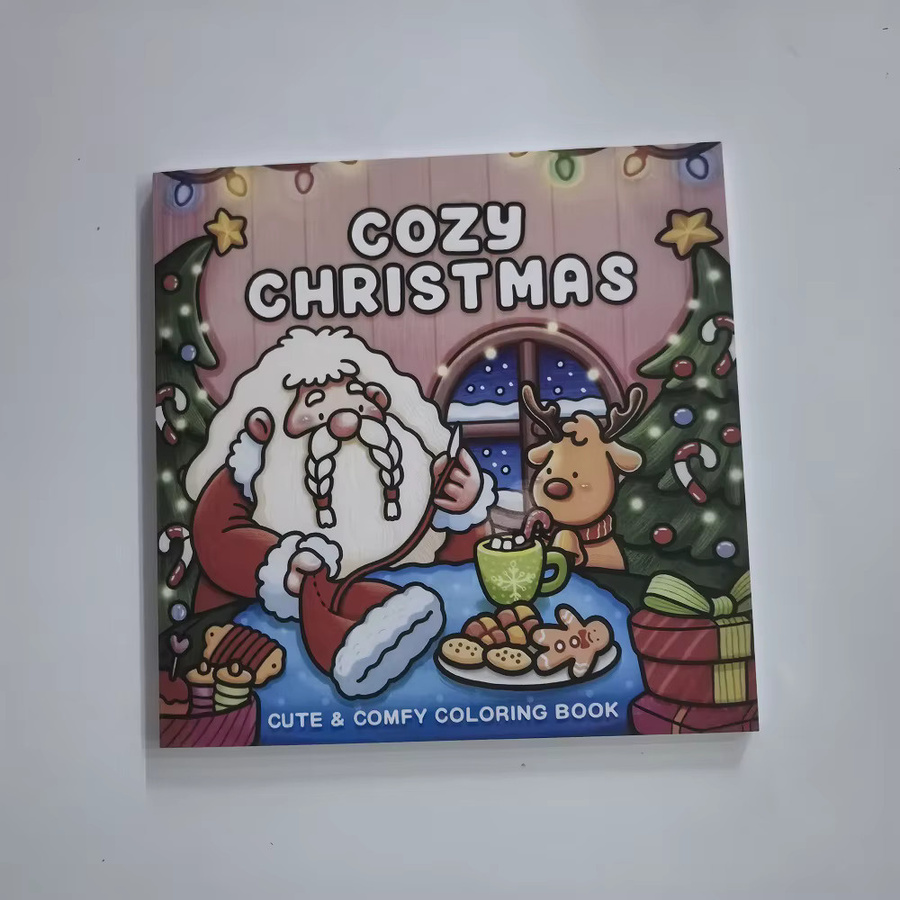 Gemütliches Weihnachts-Malbuch für Erwachsene in Multicolor - Bild 3