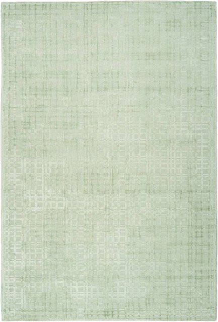Padiro Kurzflorteppich Karma 125 in Mint, handgewebter Teppich mit 3D-Design, B/H/L: 160 x 0,8 x 230 cm - Bild 1