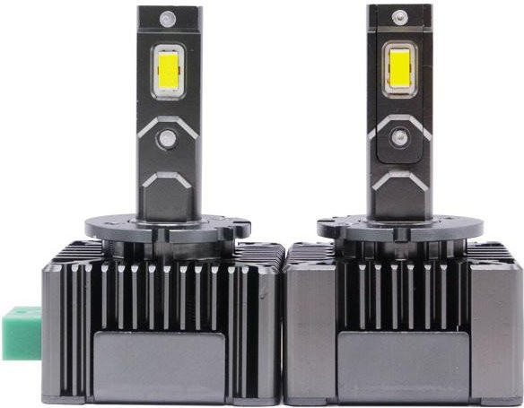 D-Serie LED-Scheinwerfer-Direktsteckmodell D5S als Ersatz für HID-Xenon-Lampen in Silber - Bild 1