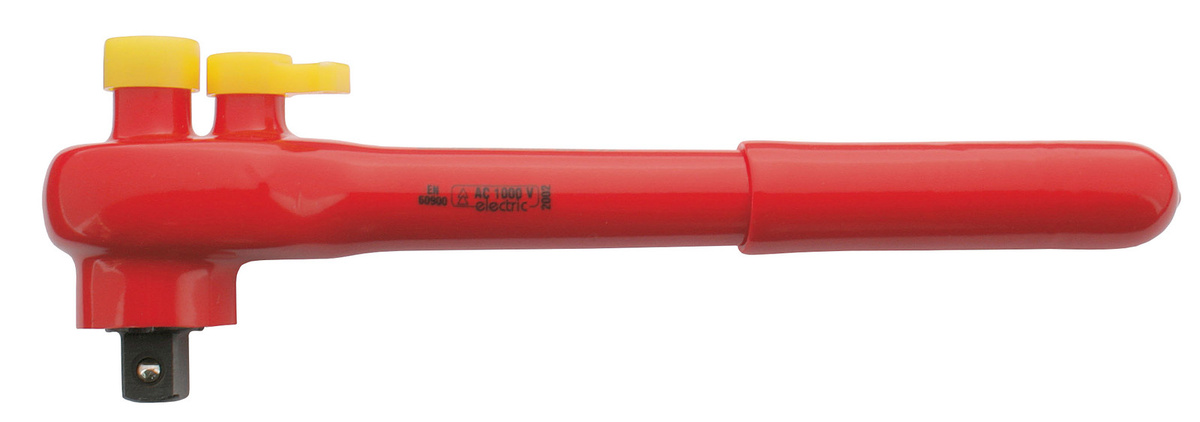Elora VDE-Umschaltknarre 1/2 Zoll ELORA-972 in Rot - Bild 1