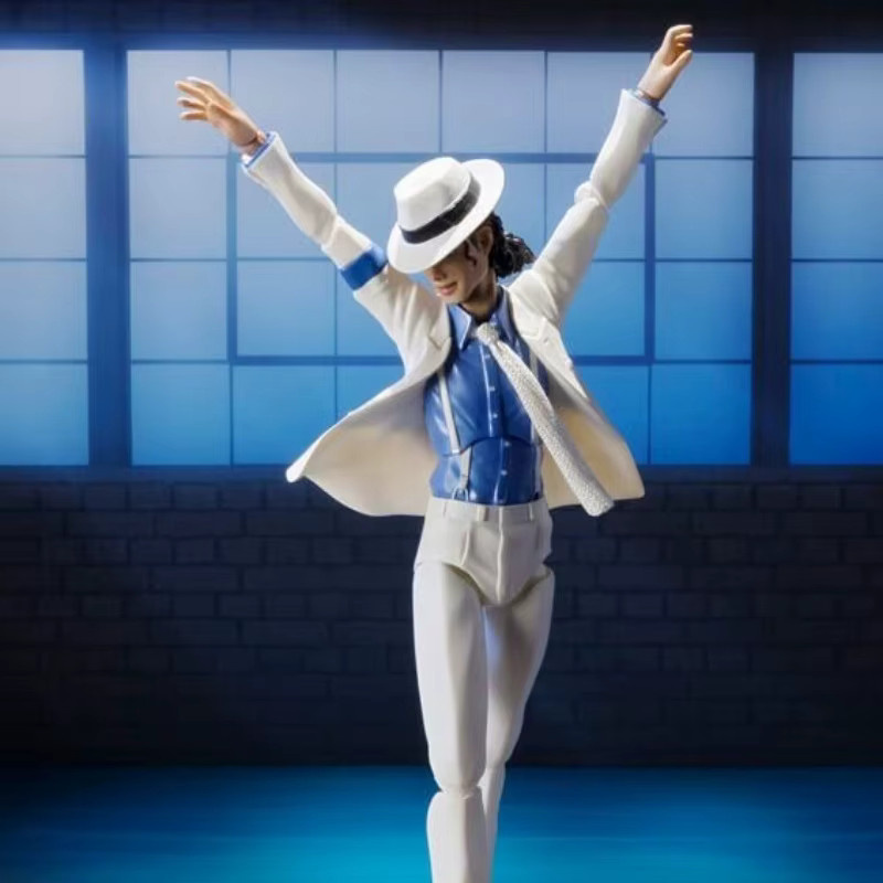 Bandai Michael Jackson Actionfigur, Weiß, 14cm - Bild 2