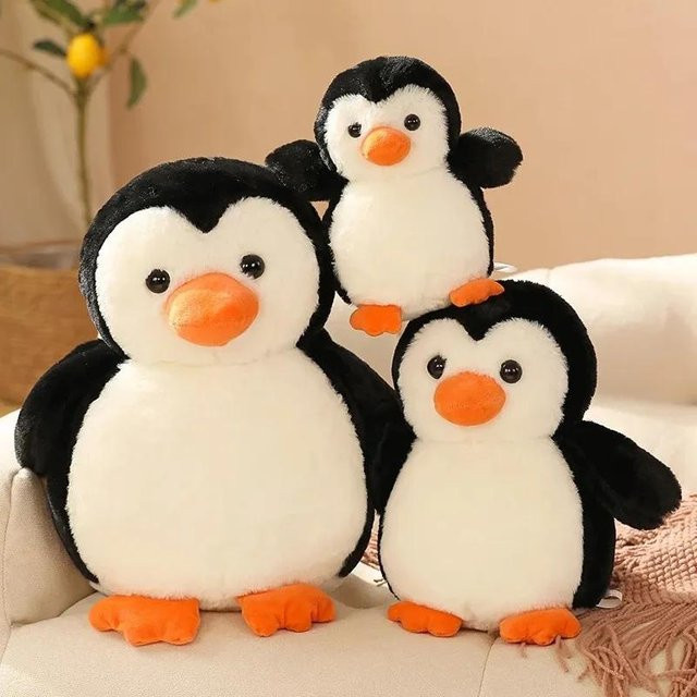 BC Pet Supplies Pinguin Plüschtier, 40cm, Bunt / Mehrfarbig - Bild 1