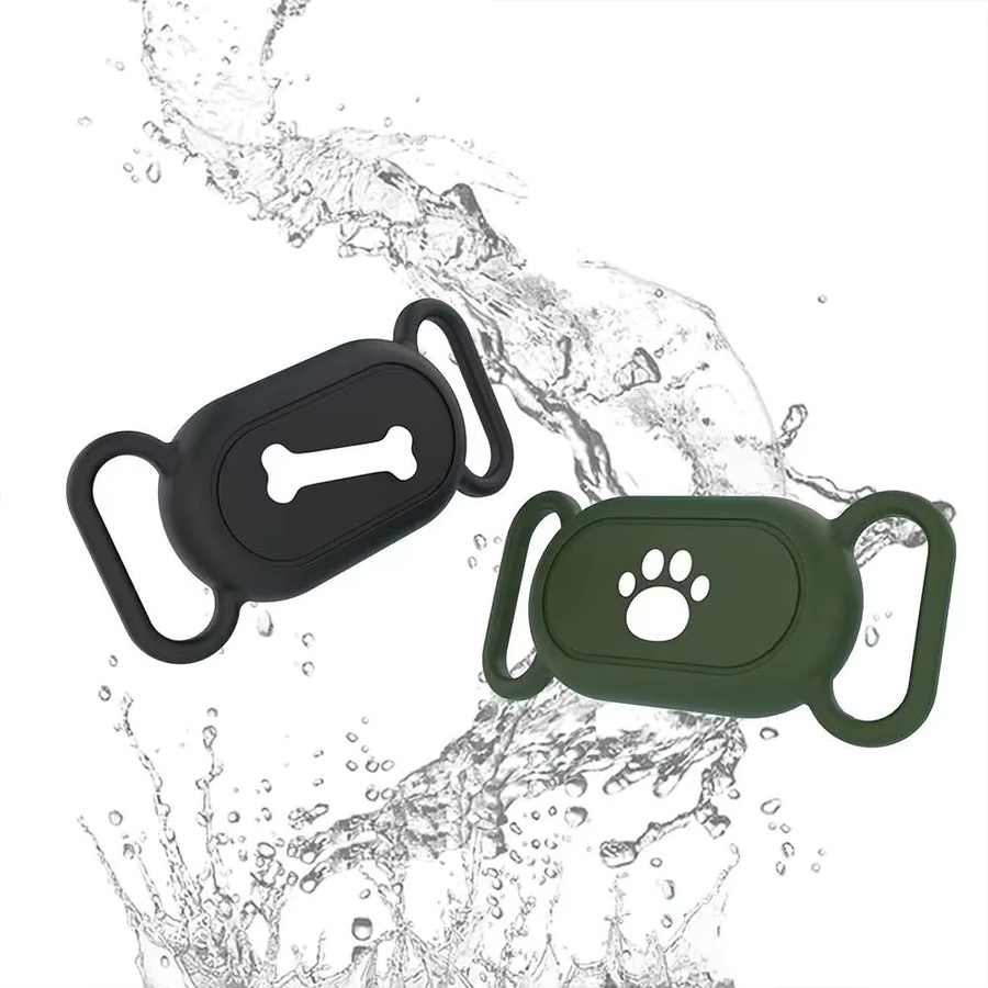 Samsung Galaxy SmartTag2 Silikon Schutzhülle Pet Locator Wasserdicht Schwarz - Bild 4
