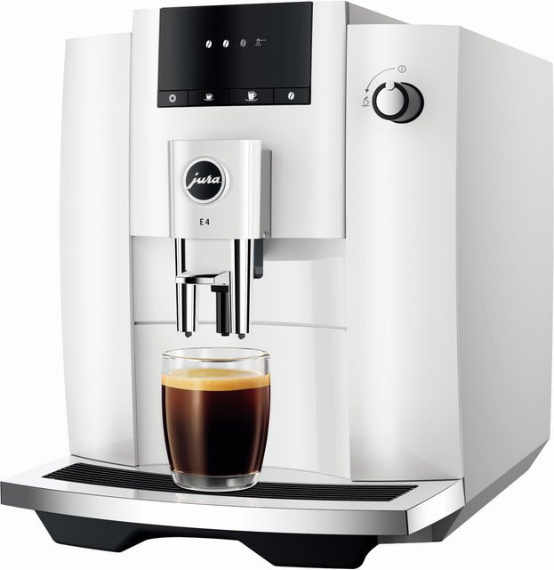 Jura E4 Kaffeevollautomat Piano White - Bild 1
