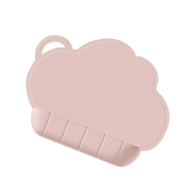 J15U Tischsets mit Fangtasche für Kinder als Baby-Fütterungsplatte in Blau oder Pink - Bild 2