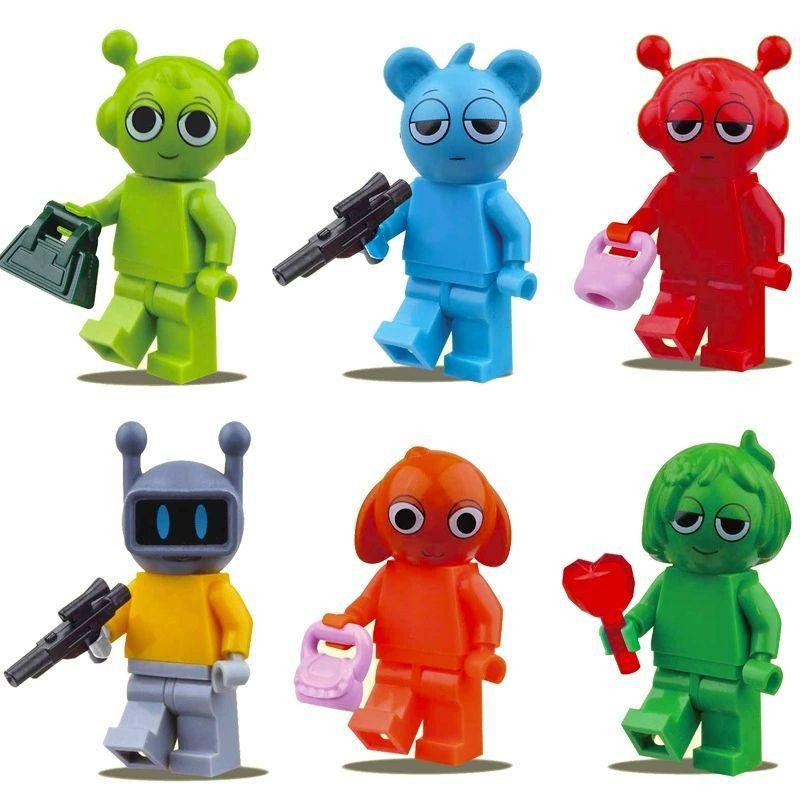 Yiran toy 1 Sprunki Actionfiguren Bausteine Anime Puppe 12-teiliges Set - Bild 3