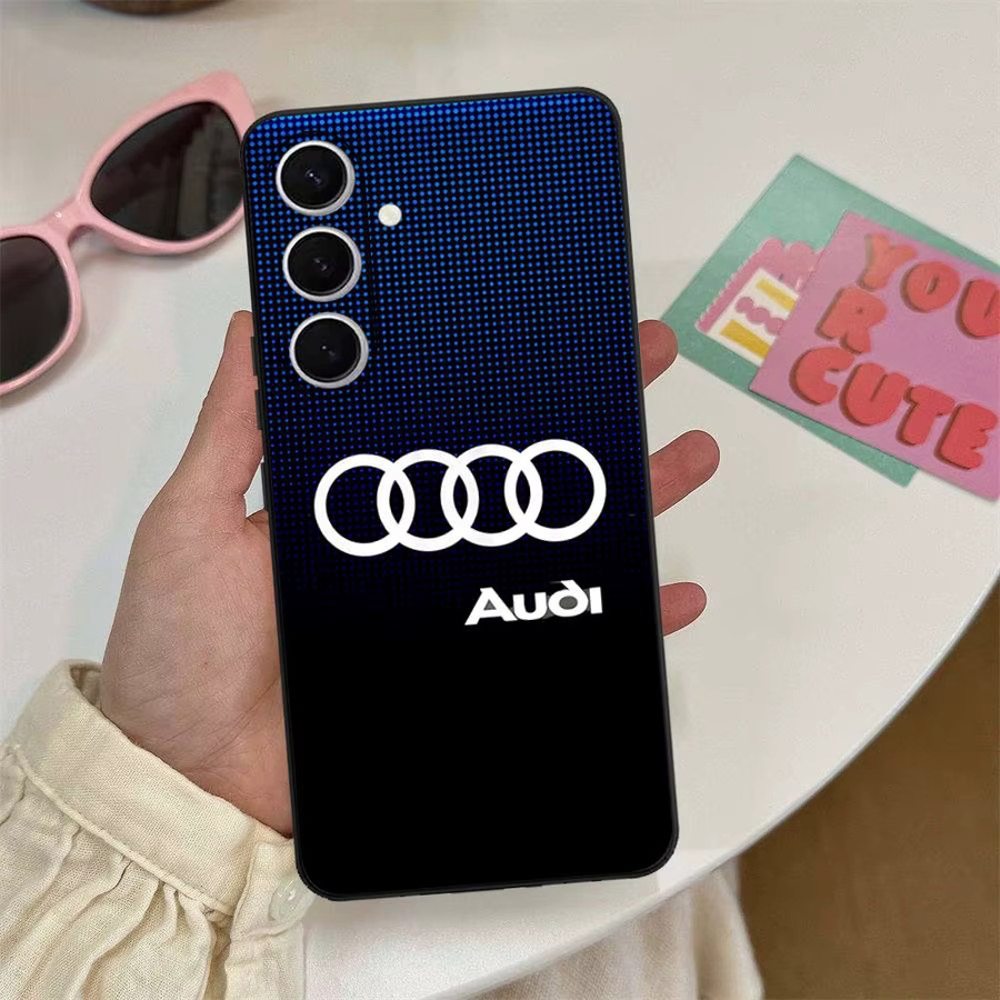 A-Audis Logo Handyhülle für Samsung Galaxy S24 Ultra, S23, S22, S21, S20, S10, S24 FE, S23 FE, S22 Ultra 5G und S21 FE - Bild 3