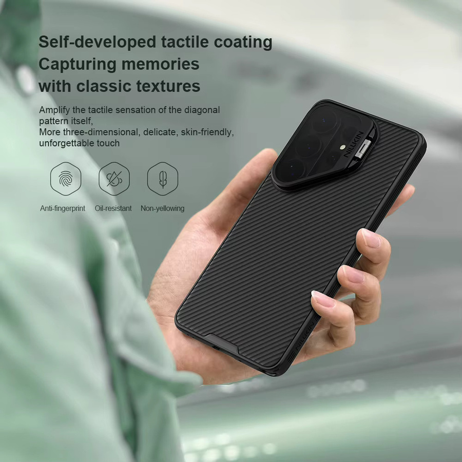 Nillkin CamShield Prop magnetische Schutzhülle für Samsung Galaxy S26 Ultra in Schwarz und Transparent mit Objektivschutz und Anti-Fingerabdruck-Beschichtung - Bild 4