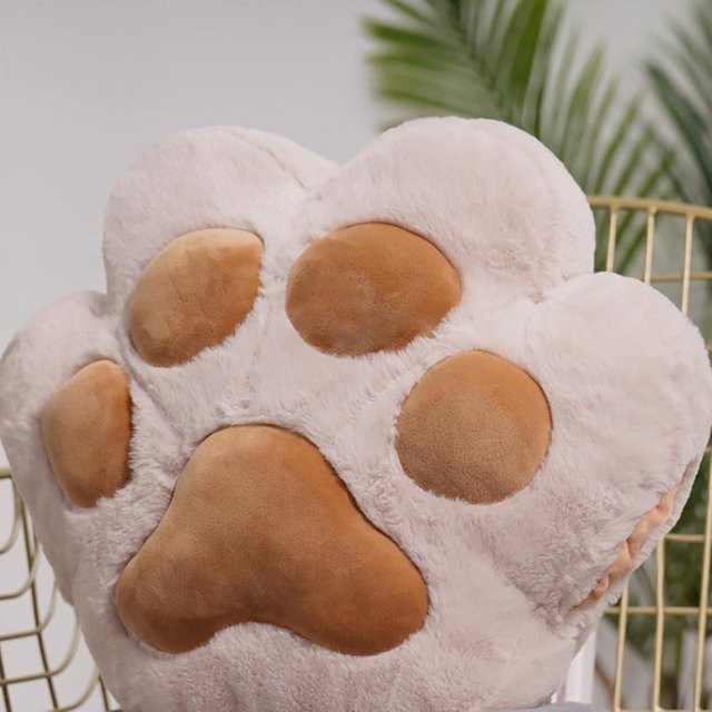 Yiran toy Plüschbär Katzenpfote Kissen, Plüschtier, ab 3 Jahre - Bild 1