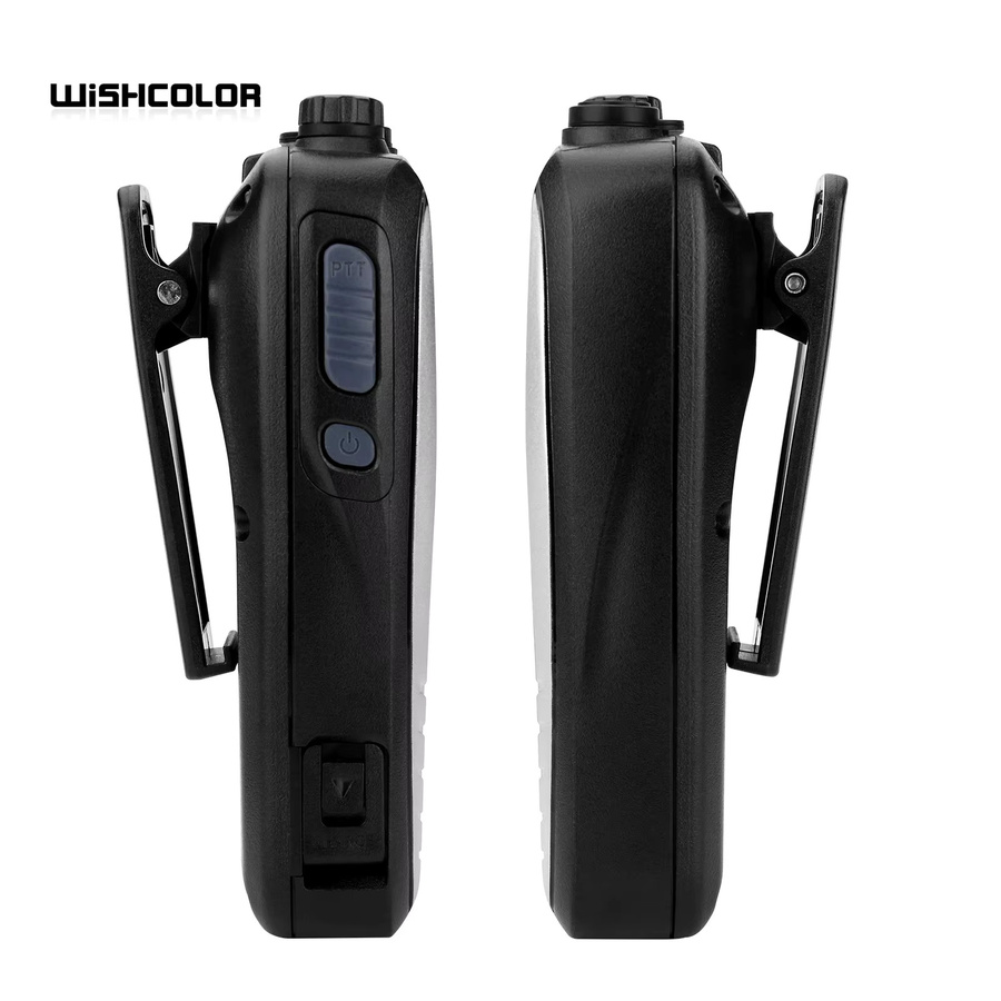 Wishcolor IC-M25 Marine Walkie Talkie VHF Marine Radio, 5W, 5KM Reichweite, wasserdichter Handtransceiver in Schwarz - Bild 2