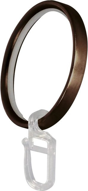 Mydeco Gardinenringe aus Metall in Bronze und Gold mit Durchmesser: 5 cm für Stangen mit Durchmesser: 2,5 cm - Bild 1