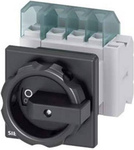Siemens Lasttrennschalter Schwarz 4polig 25A 16mm² 1 Schließer 1 Öffner 690 V/AC 3LD21542EP51 - Bild 1