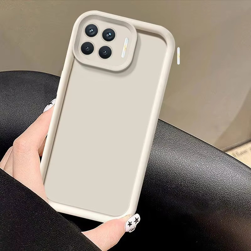 EUCAGR Luxus Matte Softcase Schutzhülle für OPPO A93 4G, Oppo F17 Pro 4G, OPPO Reno4 Lite 4G und Reno4F in Weiß - Bild 4