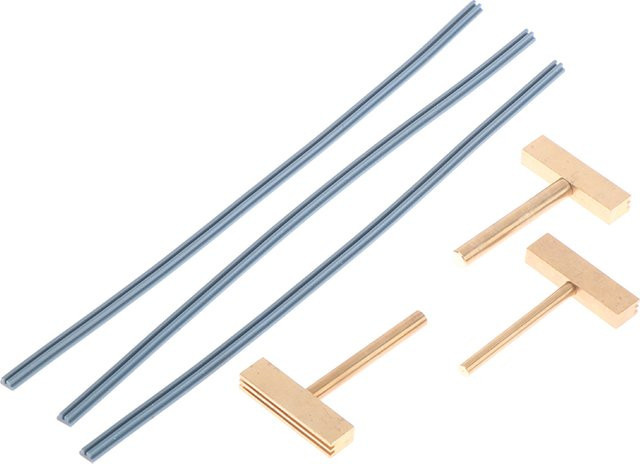 JETTING Lötkolben mit Kupfer T-Tips und Gummikabel zur Reparatur von LCD-Bildschirm Pixel Flex Kabeln - Bild 1