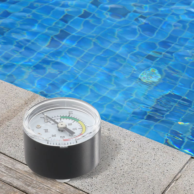 Intex Manometer mit O-Ring und Dual Scale für Sandfilterpumpen, Schwarz - Bild 4