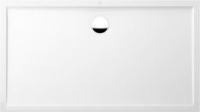 Villeroy & Boch Duschwanne Futurion Flat rechteckig, Weiß, B/T/H: 160 x 90 x 1,7 cm - Bild 1