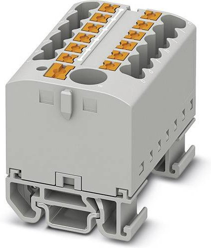 Phoenix Contact Verteilerblock 3274188 Grau mit Zugfeder, 8 Stück - Bild 1