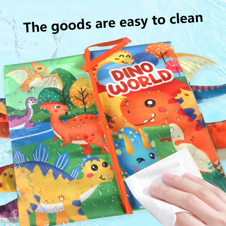 Babybücher Spielzeug, Fühl- und Knisterbücher, ab 0 Jahre, Plüsch / Textil, Bunt / Mehrfarbig - Bild 3
