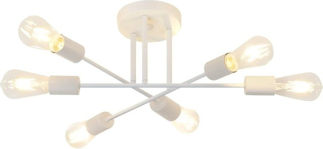 NETTLIFE LED Deckenleuchte aus Metall in Weiß, Durchmesser: 45 cm - Bild 1