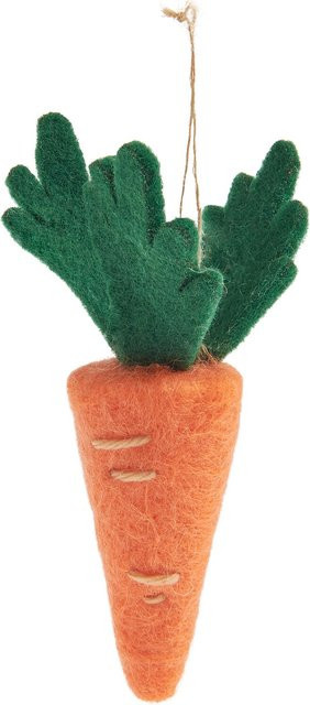 Rico Design Aufhänger Möhre aus Filz in Orange für Ostern - Bild 1